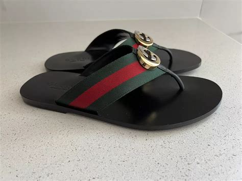 how much is a pair of gucci flip flops|gucci flip flops for cheap.